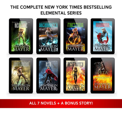 22 Book Mega Bundle - The Rylee Adamson Series & The Elemental Series